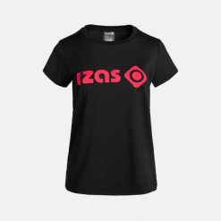 Damska lekka i oddychająca koszulka techniczna HARPER W V2 z technologią DRY i H. Czarne t-shirty damskie IZAS, m, bez wzorów, bez kołnierzyka. W wyprzedaży za 139.09 zł.