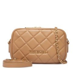 Torebka Valentino. Brązowe torebki klasyczne damskie Valentino, bez wzorów, bez dodatków. Za 569.99 zł.