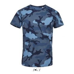 Koszulka Sol's Camo. Niebieskie t-shirty damskie FAIRPLAY, s, bez wzorów, bez kołnierzyka. Za 117.00 zł.