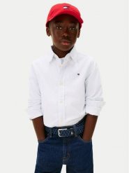 Tommy Hilfiger Koszula Ithaca KB0KB09605 Błękitny Regular Fit. Niebieskie koszule chłopięce Tommy Hilfiger, bez wzorów, z bawełny, bez kołnierzyka, bez ramiączek. Za 289.99 zł.