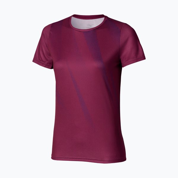 Koszulka do biegania damska Mizuno Core Graphic Tee. Fioletowe t-shirty damskie Mizuno, l, bez wzorów, z materiału, bez kołnierzyka. Za 79.99 zł.