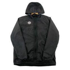 Second life - Kurtka męska podszewka mesh czarna - Stan bardzo dobry. Czarne kurtki treningowe męskie Umbro, m, bez wzorów, z materiału, na fitness i siłownię. Za 164.76 zł.