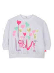 Billieblush Bluza w kolorze białym rozmiar: 80. Białe bluzy i bluzki niemowlęce Billieblush, bez wzorów, z bawełny, bez ramiączek, bez kaptura. Za 108.99 zł.