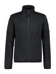 Icepeak Kurtka polarowa "Adrian" w kolorze czarnym rozmiar: S. Czarne kurtki męskie ICEPEAK, s, bez wzorów, z materiału, bez kaptura. Za 83.22 zł.