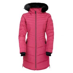 Damska Kurtka Striking IIII O Średniej Długości Z Podpinką. Czerwone kurtki damskie Dare 2b, xl, bez wzorów, z puchu, bez kaptura. Za 242.99 zł.