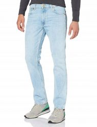 WRANGLER GREENSBORO MĘSKIE SPODNIE JEANSOWE JEANSY MORNING LIGHT W15QBG76N 112126861. Jeansy męskie Wrangler. Za 229.99 zł.