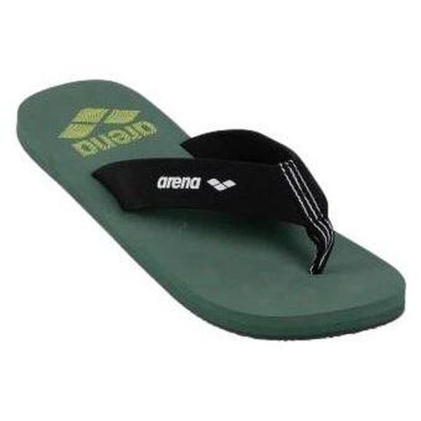 Japonki Arena Sand Thong. Czarne klapki damskie Arena, bez wzorów, z bawełny, bez obcasa. Za 109.99 zł.