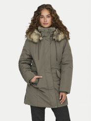 ONLY Parka New Priska 15300627 Szary Regular Fit. Szare parki damskie Only, xs, bez wzorów, z syntetyku. Za 279.99 zł.