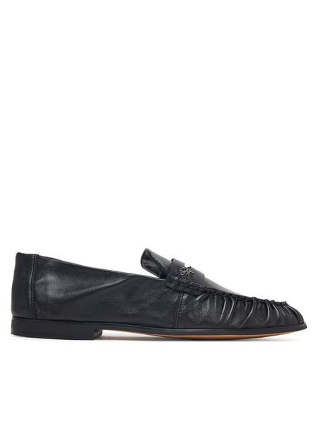 Steve Madden Lordsy 11005695 Czarny. Czarne mokasyny damskie Steve Madden, ze skóry. Za 599.99 zł.