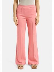 Smith & Soul Spodnie w kolorze łososiowym rozmiar: S. Pomarańczowe spodnie materiałowe damskie Smith & Soul, bez wzorów, z materiału, z podwyższonym stanem. Za 152.99 zł.