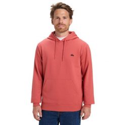 Bluza z kapturem dla Mężczyzn BASIC Różowy. Czerwone bluzy z kapturem męskie Quiksilver, m, z bawełny. Za 189.99 zł.