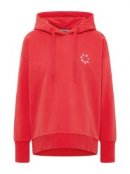 ELBSAND Bluza "Leah" w kolorze czerwonym rozmiar: XS. Czerwone bluzy z kapturem damskie ELBSAND, xs. Za 144.95 zł.