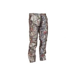 Spodnie myśliwskie Sibir 300 Imper camo. Brązowe spodnie materiałowe męskie SOLOGNAC, z materiału. Za 199.99 zł.