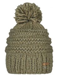 Barts Czapka "Jasmin" w kolorze khaki rozmiar: onesize. Brązowe czapki zimowe damskie Barts, z wełny. Za 104.89 zł.