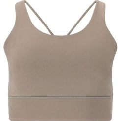 Biustonosz dla kobiet Athlecia Gaby. Brązowe biustonosze sportowe damskie Athlecia, bez wzorów. Za 164.00 zł.