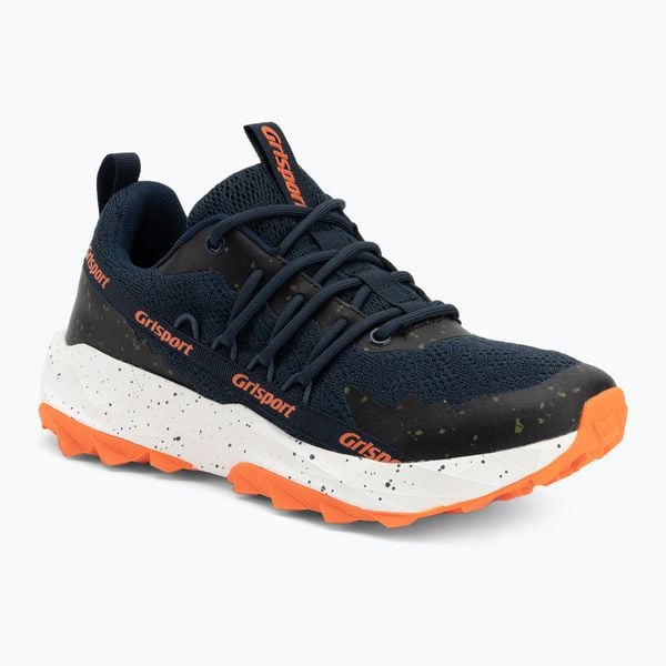 Buty męskie Grisport 109019M. Czarne buty trekkingowe męskie Grisport, na lato, z gumy, bez zapięcia, trekkingowe. Za 209.99 zł.