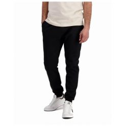 Spodnie do biegania Le Coq Sportif Essentiels N°1. Czarne spodnie materiałowe męskie Le Coq Sportif, bez wzorów, sportowe. W wyprzedaży za 286.20 zł.