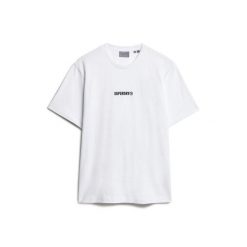 Luźny T-shirt Superdry Micro Logo Graphic. Białe t-shirty męskie Superdry., l, bez wzorów, bez kołnierzyka. Za 115.95 zł.