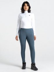 Dare 2b Legginsy funkcyjne "Melodic II" w kolorze niebieskoszarym rozmiar: 44. Niebieskie legginsy damskie Dare 2b, bez wzorów, z materiału. Za 92.21 zł.