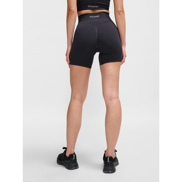 Damskie szorty bezszwowe Hummel MT Define Scrunch. Czarne szorty damskie HUMMEL, bez wzorów, sportowe. Za 152.50 zł.