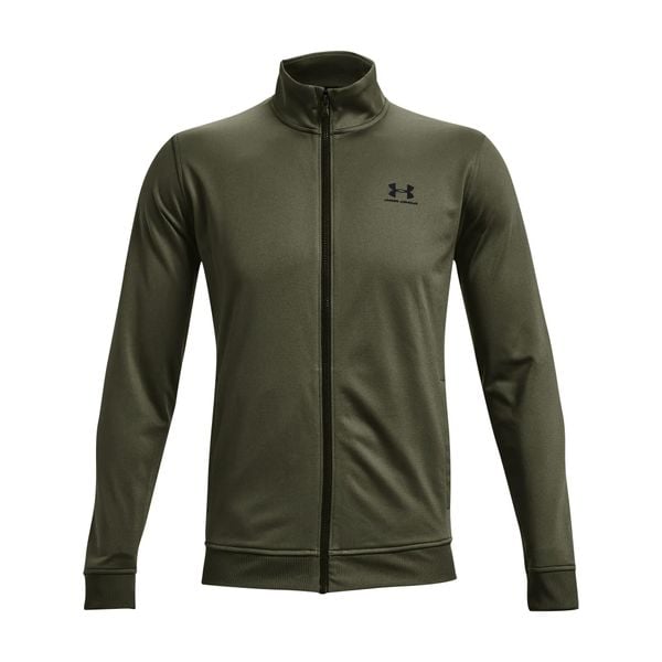Kurtka Under Armour Sportstyle Tricot. Czarne kurtki męskie Under Armour, xl, bez wzorów, z dresówki, eleganckie, z kapturem. Za 301.45 zł.