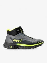 Buty turystyczne męskie Inov-8 RocFly G 390. Czarne buty trekkingowe męskie Inov-8, z dzianiny, bez zapięcia, trekkingowe. Za 846.45 zł.