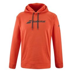 Bluza tenisowa juniorska Babolat Exercise Hood Sweat. Czerwone bluzy z kapturem męskie BABOLAT, l, z bawełny. Za 180.00 zł.