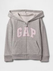 GAP Bluza w kolorze szarym rozmiar: 68/74. Szare bluzy i bluzki niemowlęce GAP, bez wzorów, z bawełny, bez ramiączek, bez kaptura. Za 30.42 zł.