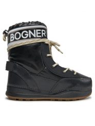 Bogner Śniegowce La Plagne 1 G 32347004 Czarny. Czarne śniegowce damskie Bogner, ze skóry. Za 1,689.00 zł.