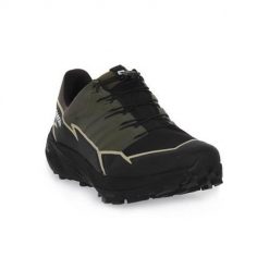 Buty do chodzenia męskie Salomon Thundercross Gtx. Czarne buty trekkingowe męskie Salomon, z materiału, bez zapięcia, trekkingowe. Za 659.99 zł.