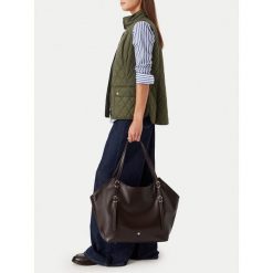 Torebka Beverly Hills Polo Club. Brązowe torebki klasyczne damskie Beverly Hills Polo Club, bez wzorów, bez dodatków. Za 229.99 zł.