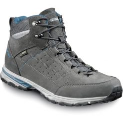 Buty turystyczne męskie Meindl Durban Mid Gore-Tex. Szare buty trekkingowe męskie MEINDL, z gore-texu, bez zapięcia, trekkingowe, gore-tex. W wyprzedaży za 549.50 zł.