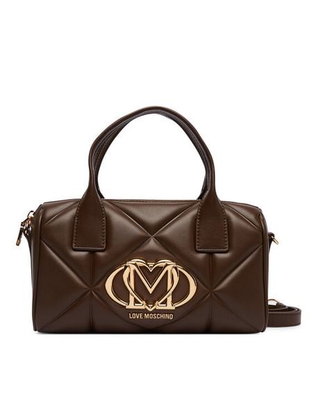 LOVE MOSCHINO Torebka JC4034PP1PLC0300 Brązowy. Brązowe torebki klasyczne damskie Love Moschino, bez wzorów, ze skóry, bez dodatków. Za 949.99 zł.