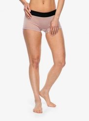 Bokserki termoaktywne damskie Sensor Merino Cordura Panties Boyshort. Czerwone bokserki i panty damskie Sensor, s, bez wzorów, ze skóry. Za 142.99 zł.