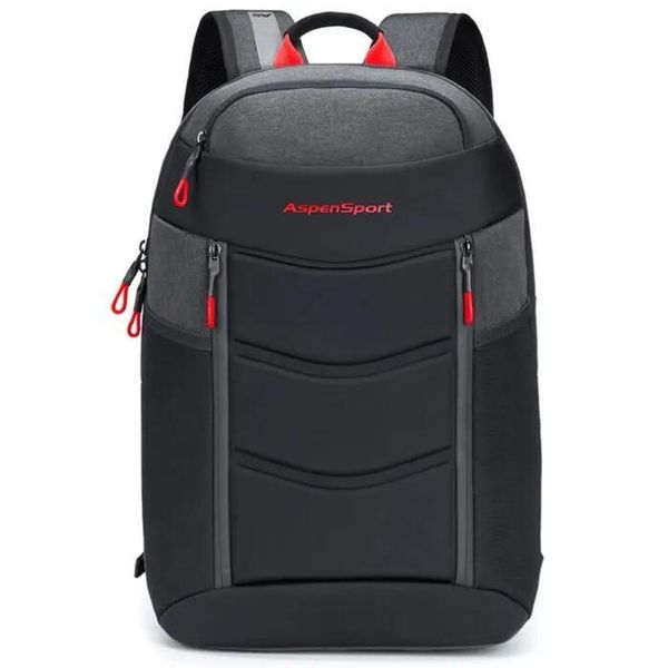 Plecak Aspensport Osika Plecak 22 L Ciemnoszaro-czerwony szary. Czarne plecaki damskie ZSPORT, bez wzorów. Za 106.19 zł.