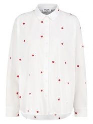 Sublevel Koszula w kolorze białym rozmiar: XXL. Białe koszule damskie Sublevel, xxl, bez wzorów, z bawełny, bez kołnierzyka, bez ramiączek. Za 86.99 zł.