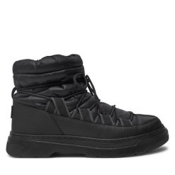 Śniegowce HUGO. Czarne buty zimowe męskie Hugo, bez zapięcia. Za 629.99 zł.