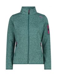 CMP Kurtka polarowa w kolorze zielonym rozmiar: 36. Zielone kurtki damskie CMP, bez wzorów, z materiału, bez kaptura. Za 134.85 zł.