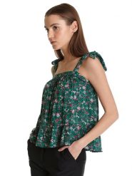 Vive Maria Top "Garden Of Eden" w kolorze zielonym rozmiar: XXL. Zielone topy damskie Vive Maria, xxl, bez wzorów, bez kołnierzyka. Za 79.03 zł.