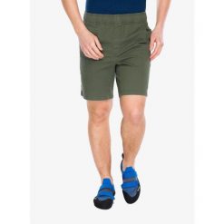 Spodenki wspinaczkowe Black Diamond Dirtbag Twill Shorts. Zielone szorty męskie Black Diamond, bez kołnierzyka. Za 266.99 zł.