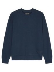 Marc O´Polo Bluza w kolorze granatowym rozmiar: XL. Niebieskie bluzy bez kaptura męskie xl, z bawełny. Za 197.63 zł.