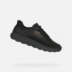 Buty GEOX U SPHERICA E Czarny. Czarne buty fitness męskie Geox, na fitness i siłownię. Za 419.99 zł.