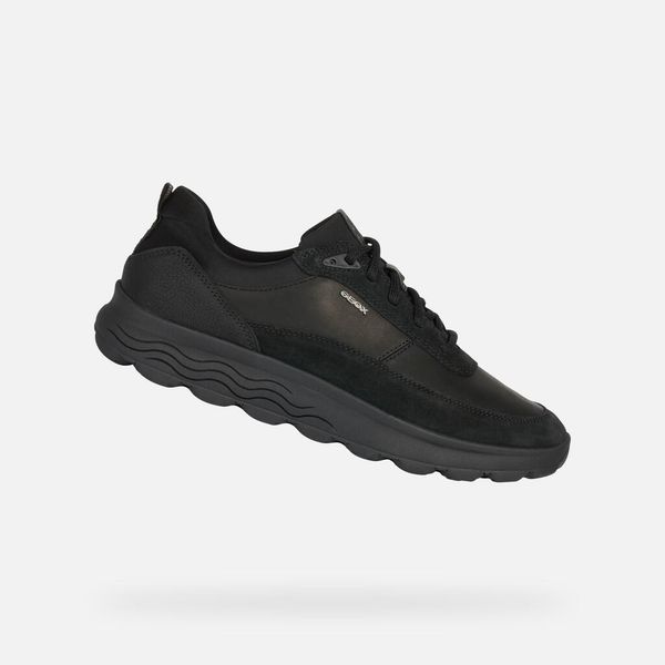 Buty GEOX U SPHERICA E Czarny. Czarne buty fitness męskie Geox, na fitness i siłownię. Za 419.99 zł.