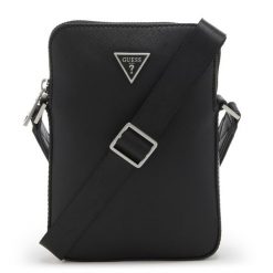 GUESS GUESS Certosa herren Umhängetasche Schwarz HMECSA-P3381-BLA Torba 1 ct Męskie. Czarne torby męskie na ramię Guess, z aplikacjami, z materiału, na ramię. Za 285.99 zł.