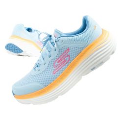 Buty sportowe damskie Skechers Max Cushioning. Niebieskie obuwie do biegania damskie Skechers. Za 339.00 zł.