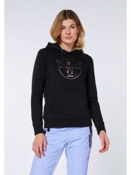 Chiemsee Bluza "Black Beauty" w kolorze czarnym rozmiar: M. Czarne bluzy z kapturem damskie Chiemsee, m, z bawełny. Za 144.92 zł.