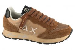 Buty sportowe Sneakersy męskie, Tom Vintage. Brązowe buty sportowe na co dzień męskie SUN68, z materiału, bez zapięcia, trekkingowe. Za 499.99 zł.