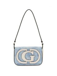 Guess Torebka 182769 Niebieski. Niebieskie torebki klasyczne damskie Guess, z aplikacjami, bez dodatków. Za 544.99 zł.