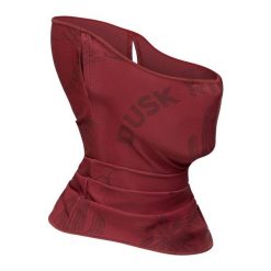 Kolarski komin na szyję gravel Siroko Offpath Red. Czerwone szaliki i kominy damskie SIROKO, bez wzorów, z materiału. Za 84.00 zł.