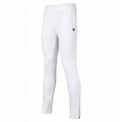 Męskie spodnie tenisowe Tecnifibre Team Terry Pants. Białe spodnie materiałowe męskie TECNIFIBRE, bez wzorów, sportowe. Za 259.99 zł.